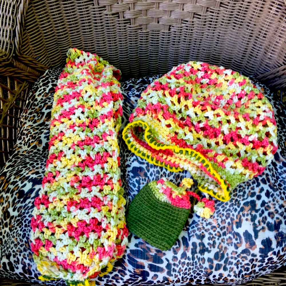 Designed by Nonna Handmade Crochet Set